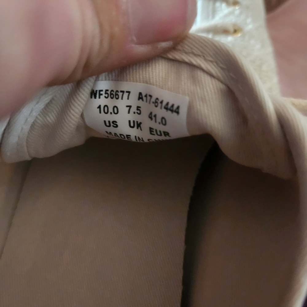 NWOT Keds Off White Lace - Picture 3 of 3